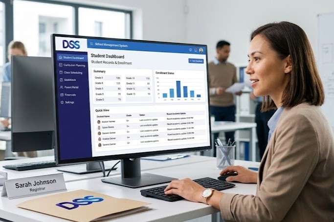 School Management System software for student fees and examination management